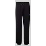 Sweatpants mit Label-Stitching und elastischem Bund