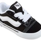 Knu - Sneakers - Zwart - Leer en Suède - Vetering met 7 Gaten