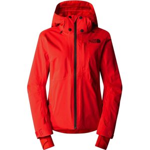 The North Face - Dames ski jassen - W Lenado Jacket Fiery Red voor Dames - Maat L - Rood