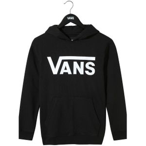 Sweater - Zwart - Sweatstof - Capuchon met Logoprint