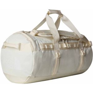 The North Face Uniseks Base Camp 71L Duffeltas White Dune/Tnf White