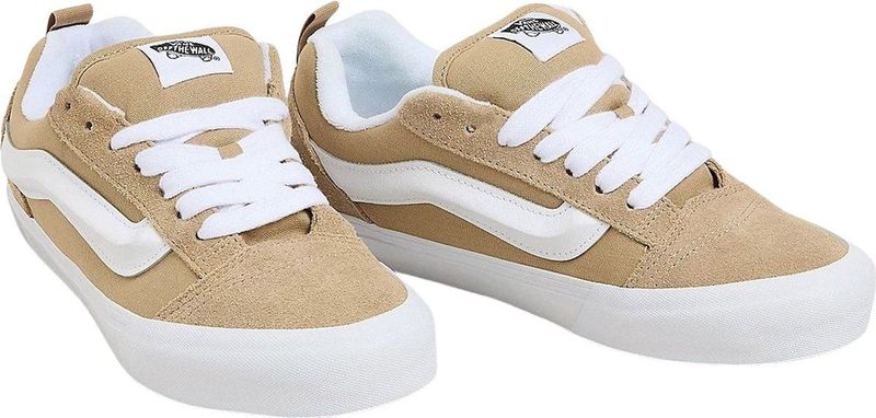VANS - Knu Skool - Sneakers Laag - Kaki / Wit