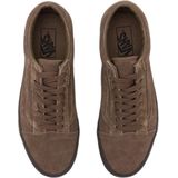 Vans - Bruine Suede Sneakers - Heren - Leer
