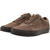 Vans - Bruine Suede Sneakers - Heren - Leer