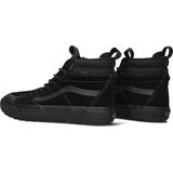 Vans - Sk8-hi Wp Schoenen - Zwart - Leer en Waterdicht Suède