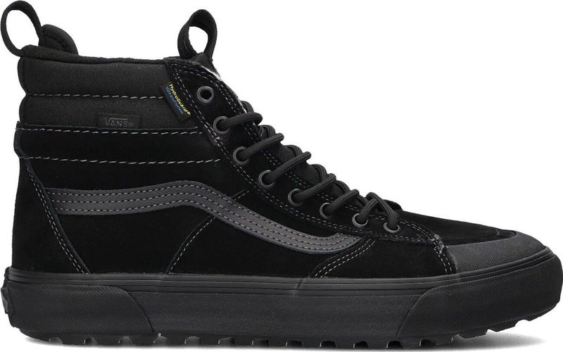 Vans - Sk8-hi Wp Schoenen - Zwart - Leer en Waterdicht Suède