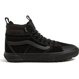 Vans - Sk8-hi Wp Schoenen - Zwart - Leer en Waterdicht Suède