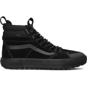 Vans - Sk8-hi Wp Schoenen - Zwart - Leer en Waterdicht Suède