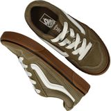 Vans Caldrone Sneakers - Donkergroen - Suède - Textiel - Synthetisch