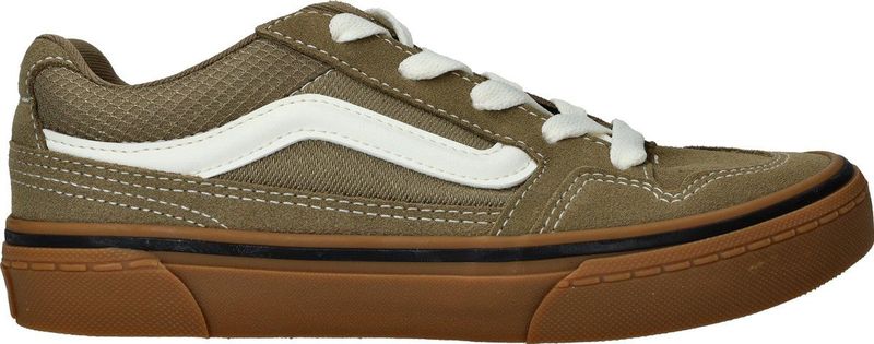 Vans Caldrone Sneakers - Donkergroen - Suède - Textiel - Synthetisch