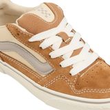 Vans Caldrone Sneakers - Bruin - Beige - Grijs - Suède - Canvas - Rubber