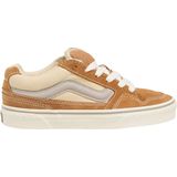 Vans Caldrone Sneakers - Bruin - Beige - Grijs - Suède - Canvas - Rubber