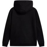  - Hoodie - Zwart - Wit - 100% Katoen