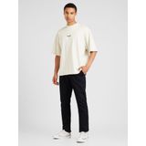 Vansvoor mannen. VN000HZABLK1 Authentieke zwarte getailleerde chino broek zwart (26/30), Casual, Katoen