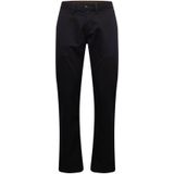 Vansvoor mannen. VN000HZABLK1 Authentieke zwarte getailleerde chino broek zwart (26/30), Casual, Katoen