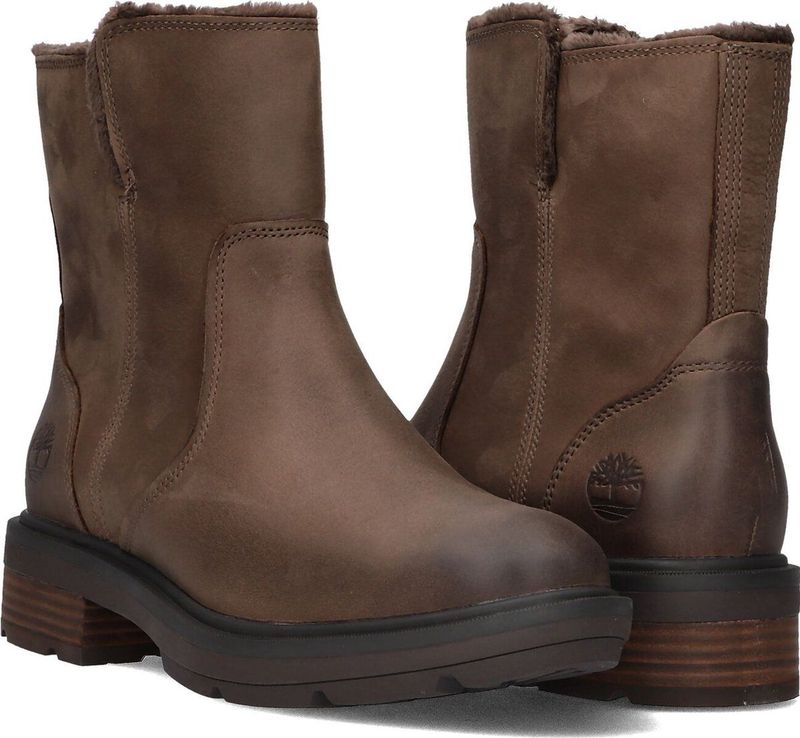 Timberland - Brimfield - Gevoerde Boots - Bruin - Gemaakt van Gerecycled Materiaal