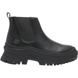 Timberland - Roxie Lane - Chelsea Boot - Zwart - Leer - ReBOTL Stof