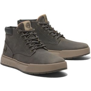 Timberland Maple Grove - Schoenen - Groen - Leer - Middenhoge Vetersluiting