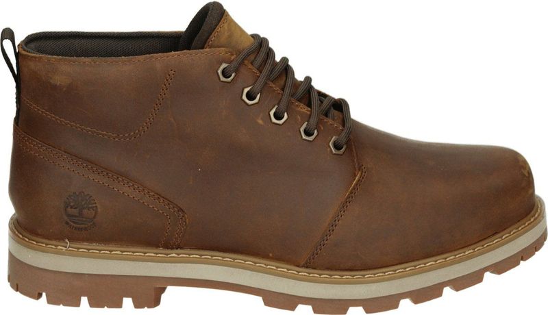 Timberland Britton Road Mid Lace Up Chukka Boots Heren Bruin