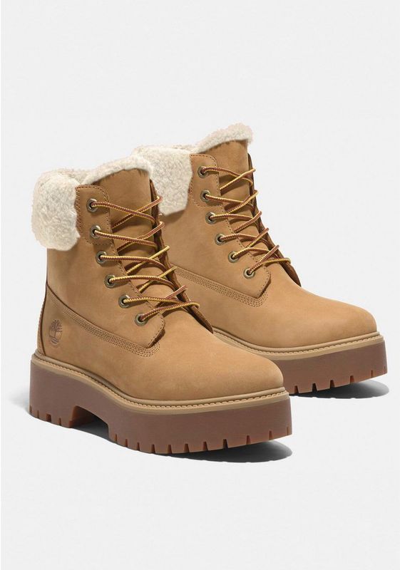 Timberland - Stone Street - Veterboots - Bruin - Nubuckleer - Recycled Materialen