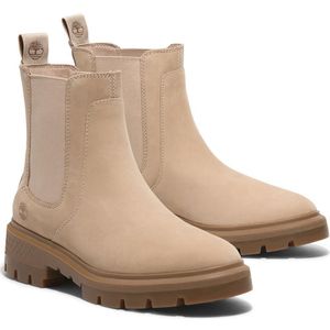 Timberland - Chelsea Cortina Valley Mid Boots - Licht Beige - Leer