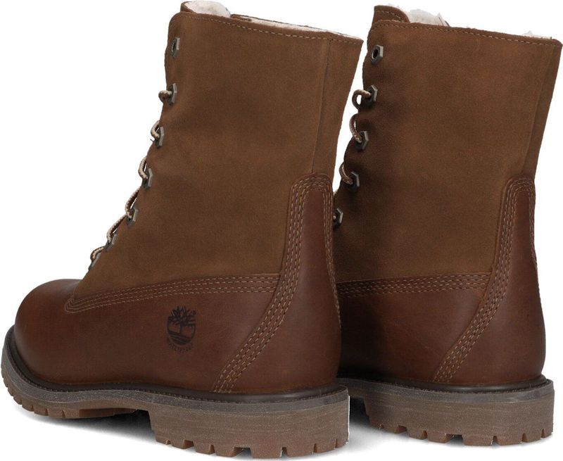 Timberland Authentics Teddy Fleece Boots Dames - Cognac