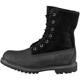 Timberland - Authentic Mid Warm Lined Waterproof Boot - Snowboots - Zwart - Nubuck