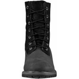 Timberland - Authentic Mid Warm Lined Waterproof Boot - Snowboots - Zwart - Nubuck