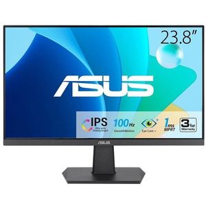 ASUS VA24EHF (1920 x 1080 Pixels, 23.80"), Monitor, Zwart