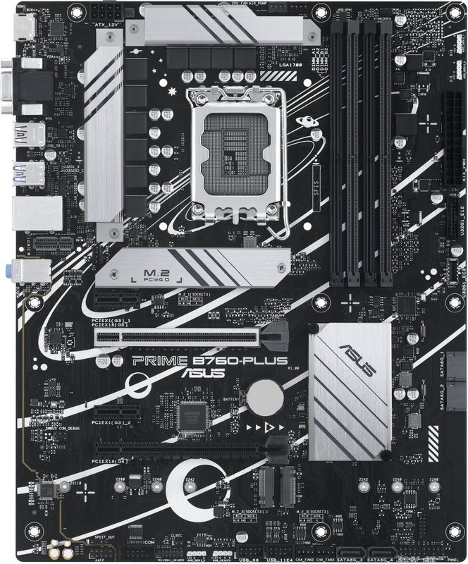 ASUS - PRIME B760-PLUS - Moederbord - ATX - LGA 1700 - DDR5
