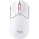 HyperX Pulsefire Haste 2 Mini Wireless White Gaming Mouse muis Gamen Ambidextrous RF Wireless + Bluetooth + USB Type-A Optisch 26000 DPI