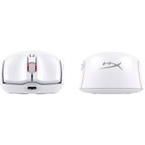 HyperX Pulsefire Haste 2 Mini Wireless White Gaming Mouse muis Gamen Ambidextrous RF Wireless + Bluetooth + USB Type-A Optisch 26000 DPI