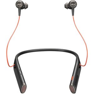 Plantronics Bluetooth stereo headset 'Voyager 6200 UC', nekbeugel, dynamische mute-schakeling, Active Noise Cancelling USB-A zwart