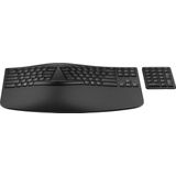 HP 960 - Draadloos Toetsenbord - Ergonomisch - Zwart - Qwerty - ISO Layout