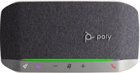 Poly Sync 20-M Microsoft Teams Certified USB-C Speakerphone luidspreker telefoon PC Zwart