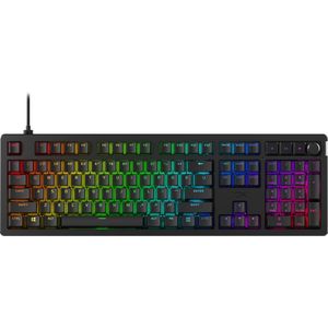 HyperX Alloy Rise - Tastatur - 100% - full size - Hintergrundbeleuchtung - USB-C