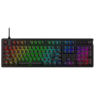 HyperX - Alloy Rise - Gamingtoetsenbord - Zwart - Mechanisch - RGB