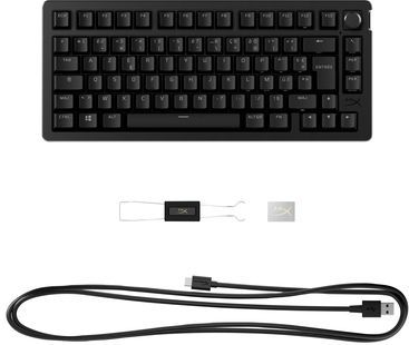 HyperX - Alloy Rise 75 - Toetsenbord - Zwart - Mechanisch - Bedraad