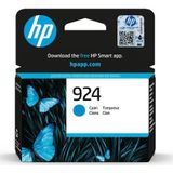 HP 924 Cyan Original Ink Cartridge inktcartridge 1 stuk(s) Origineel Normaal rendement