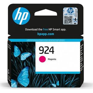 HP 924 Magenta Original Ink Cartridge inktcartridge 1 stuk(s) Origineel Normaal rendement