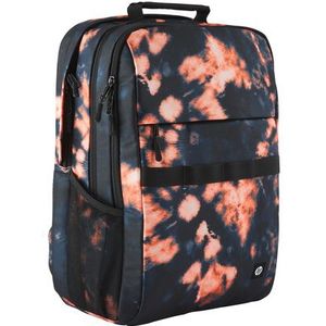 HP Campus XL Tie Dye Backpack rugzak Casual rugzak Zwart Polyester, Polyfoam