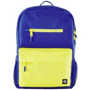 HP Campus Blue Backpack rugzak Casual rugzak Blauw, Geel Polyester, Polyfoam