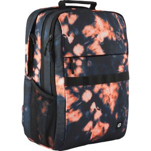 HP Campus XL Tie Dye Backpack rugzak Casual rugzak Zwart Polyester, Polyfoam