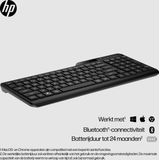 HP 460 - Draadloos Toetsenbord - Bluetooth - Qwerty - Zwart