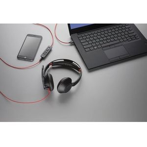 Poly Blackwire C5220 USB-A Headset - Ergonomisch - Voor Langdurig Comfort