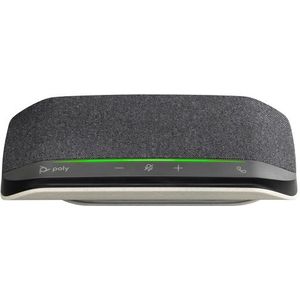 Poly Sync 10 Speakerphone +USB-A to USB-C Cable luidspreker telefoon PC Zwart