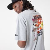 New Era Character Os T-shirt Met Korte Mouwen Grijs L Man