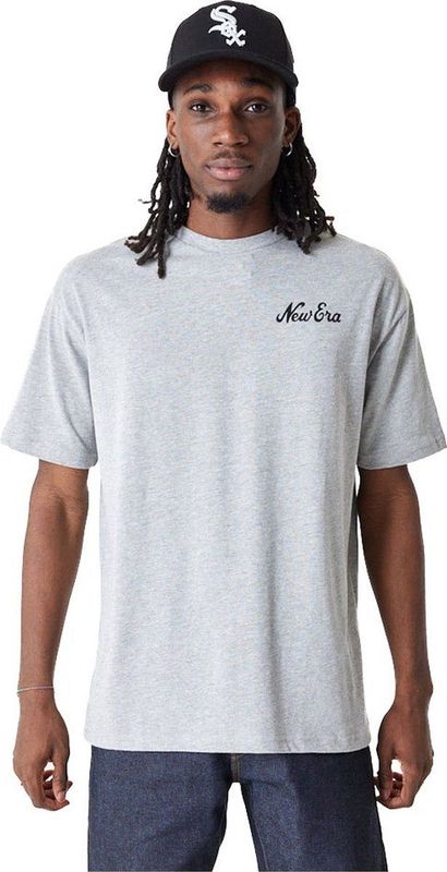New Era Character Os T-shirt Met Korte Mouwen Grijs L Man