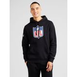 New Era - NFL Regular Hoodie - Zwart - Katoen - Geborduurd Teamlogo