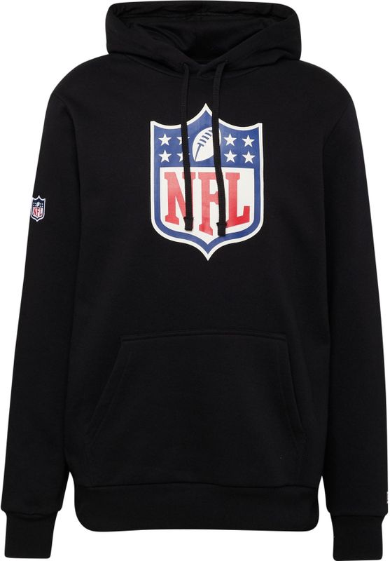 New Era - NFL Regular Hoodie - Zwart - Katoen - Geborduurd Teamlogo